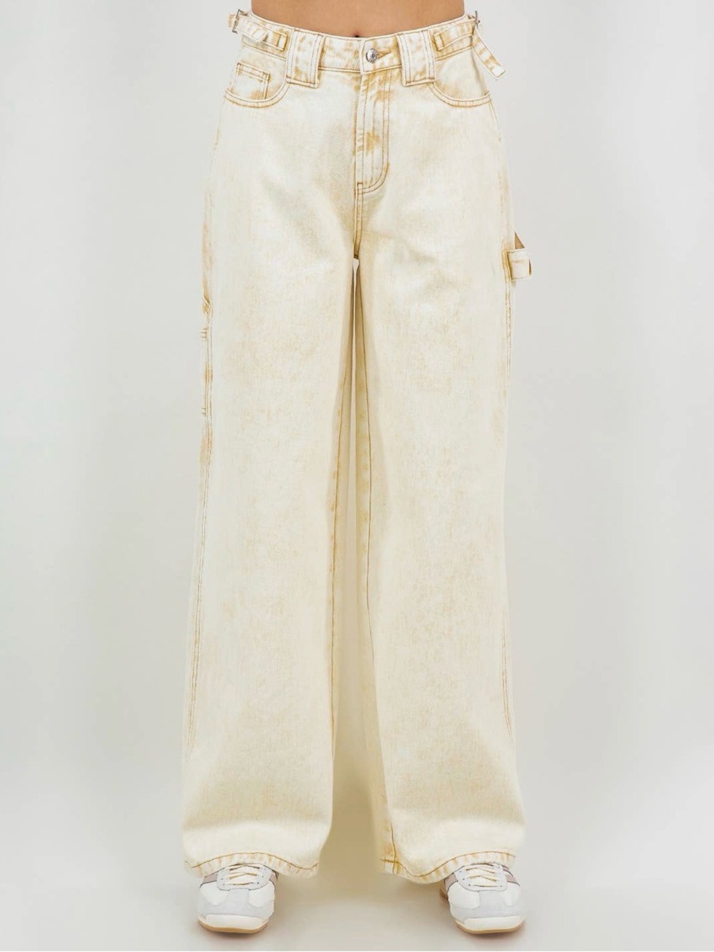 American Bazi Wide-Leg Carpenter Jeans